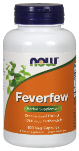 Feverfew is used for prevention of migraines & headaches, muscle tension, arthritis, fevers and pain..